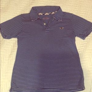 Vineyard Vines striped cotton polo size 7